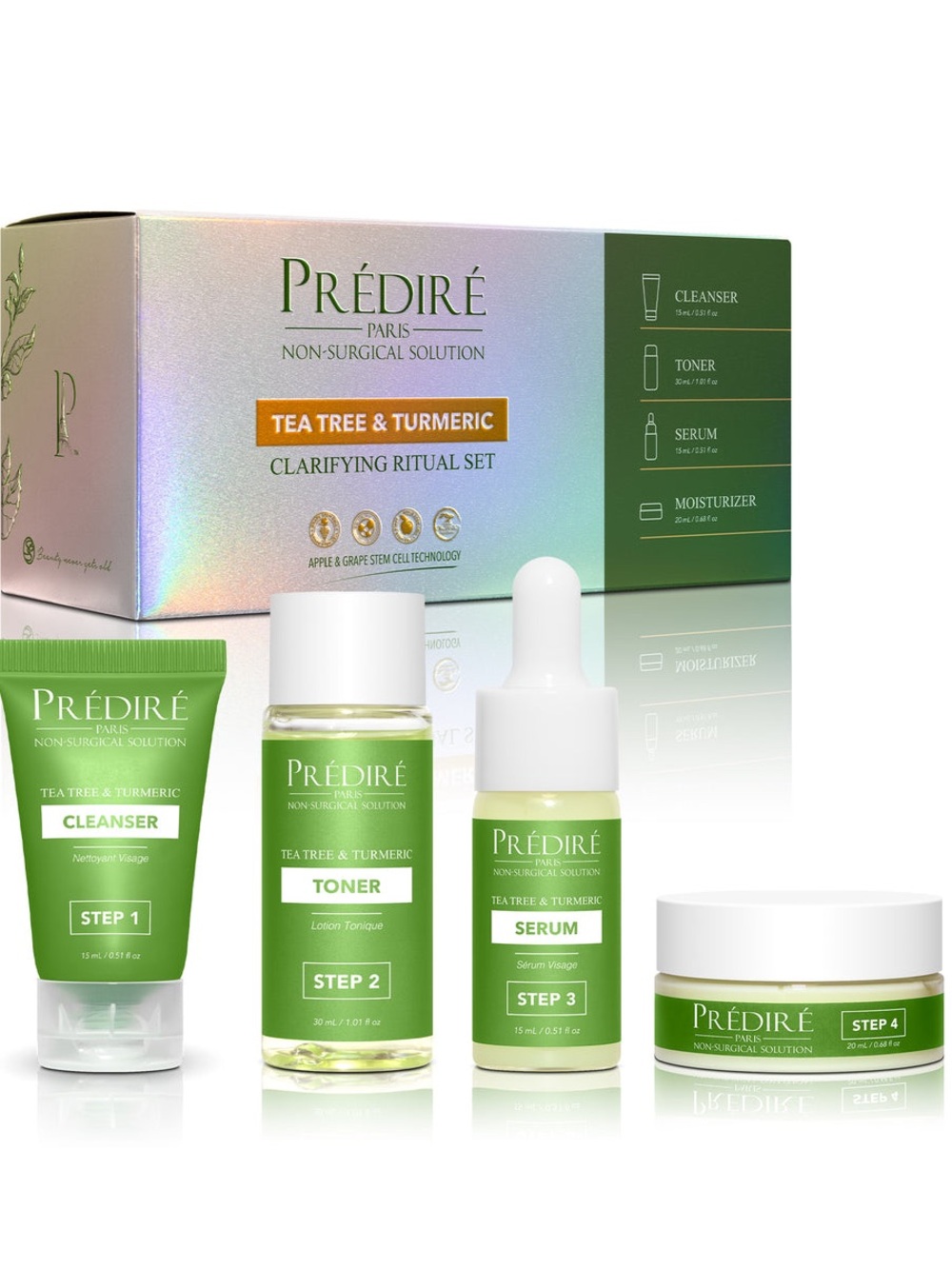 Tea Tree & Turmeric Clarifying Ritual Set - travel size - Picture 4 of 4